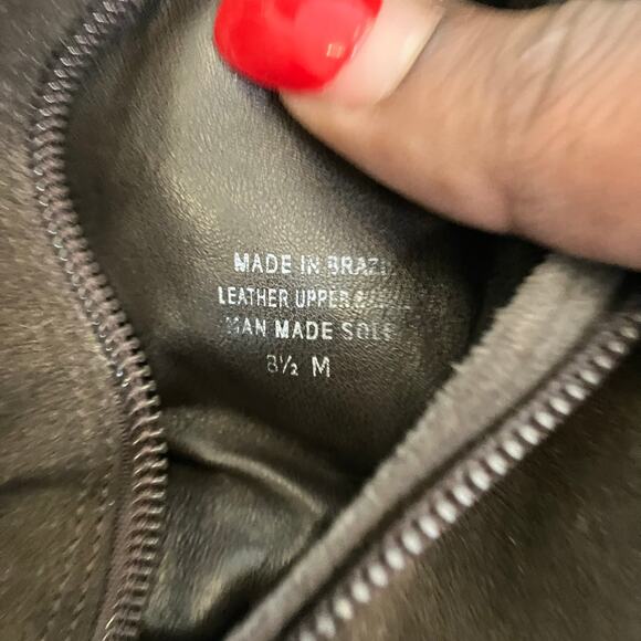 Tory Burch Women's Brown Suede Leather Heeled Boots Size 8.5M - Picture 10 of 11